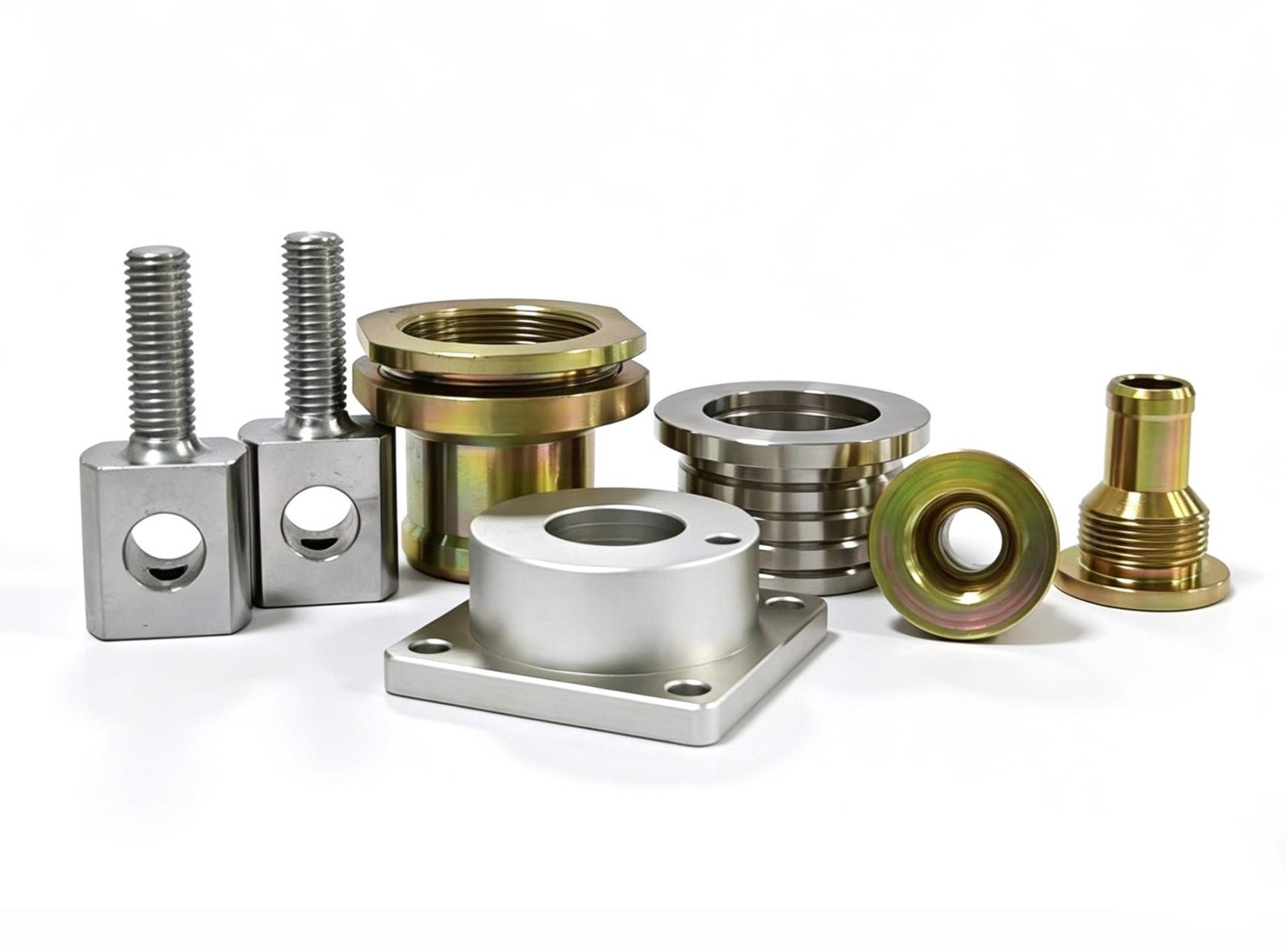 Brass and stainless bushing set