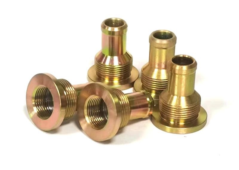 Brass threaded nipples and adaptors