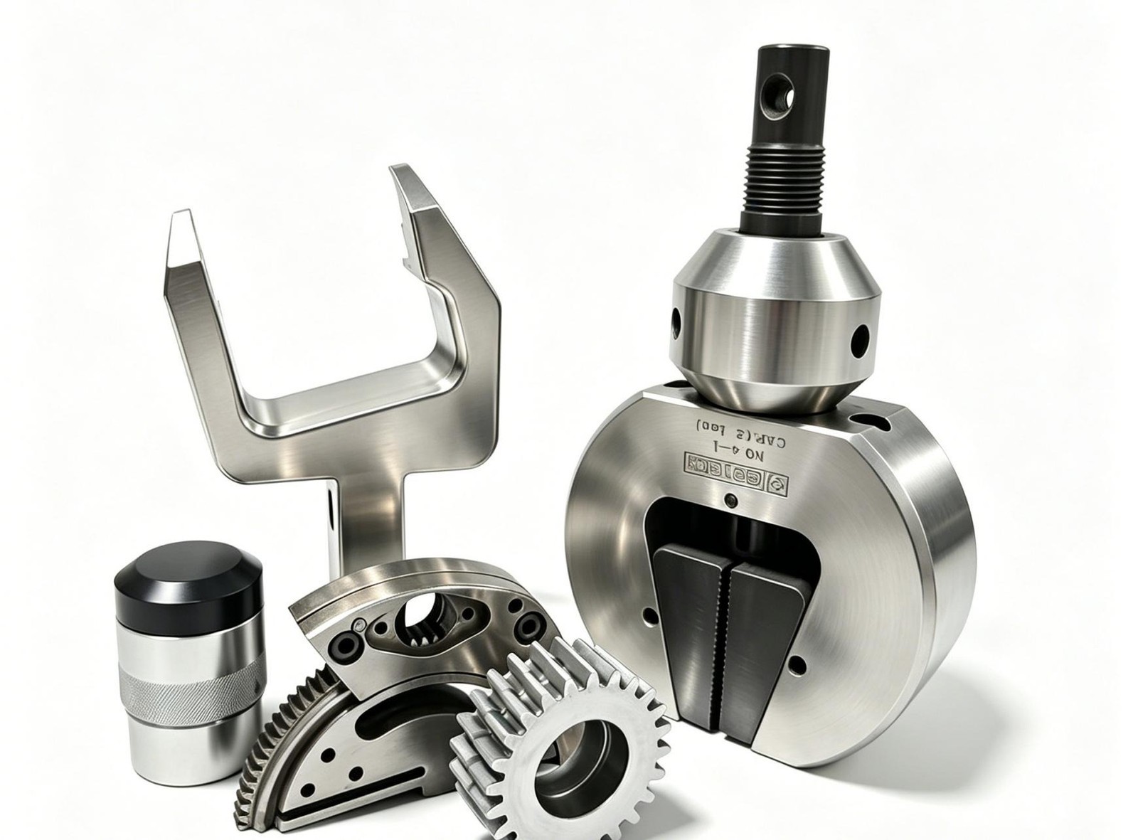 Fixture parts with fork and valve body