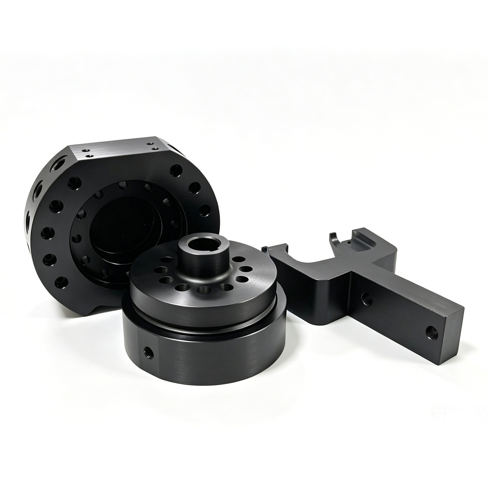 Machined hub and fixture body