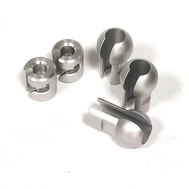 Spherical ball sockets and curved seats