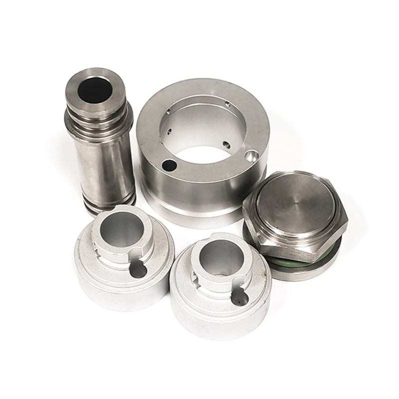 Turned rings, bushings and hex nut