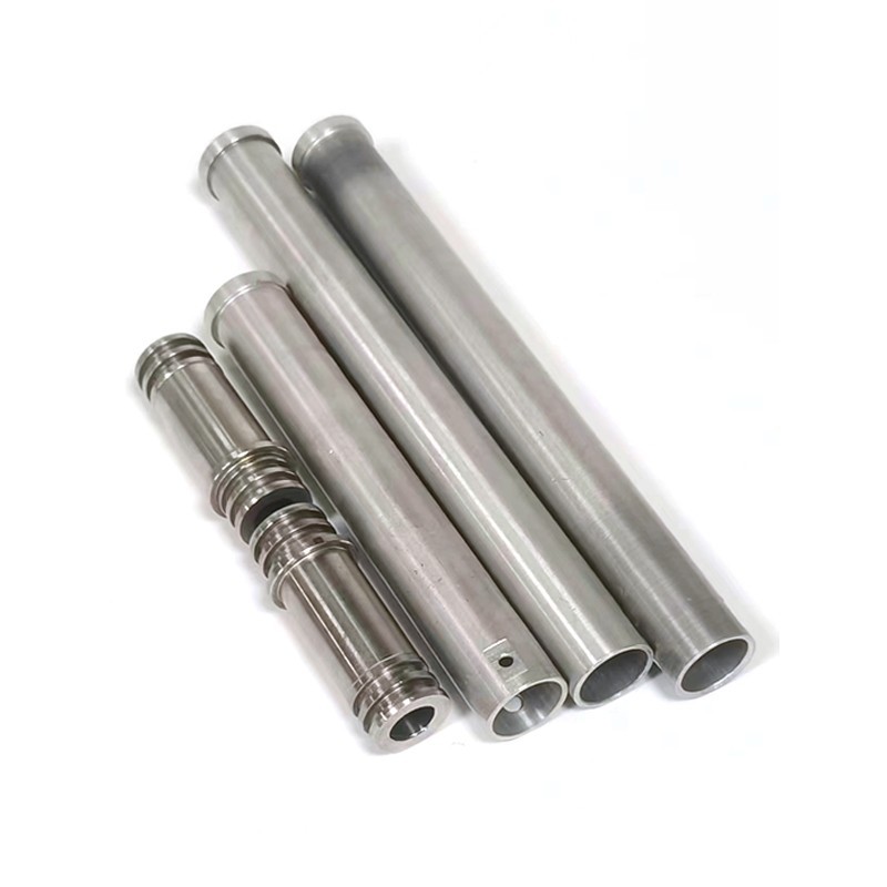 CNC turned stainless shafts and stepped spindles